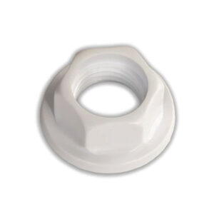 Dado bianco per fissaggio a cubo