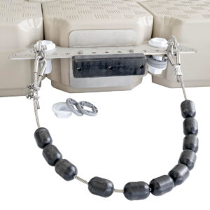 Rulli guida regolabili per pali su cavi in ​​acciaio inossidabile